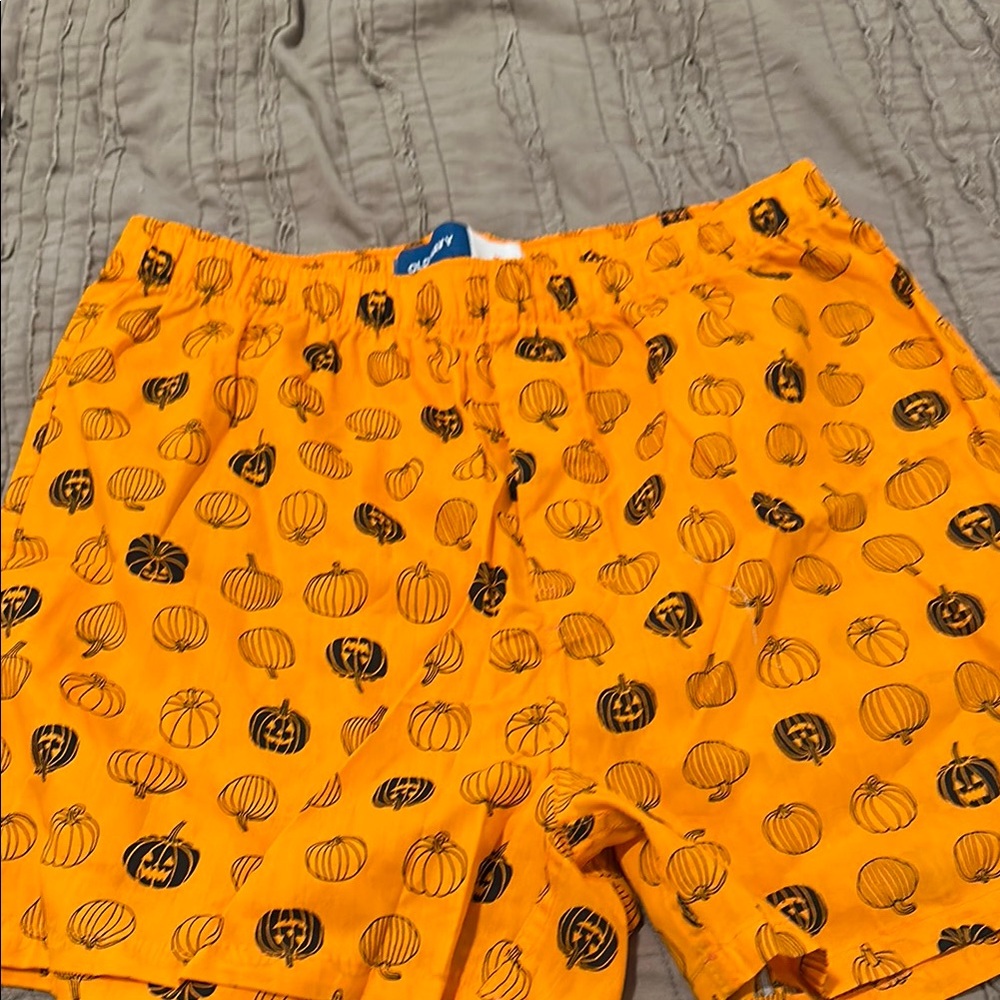 Old Navy Halloween Pumpkin boxers.  New without tags